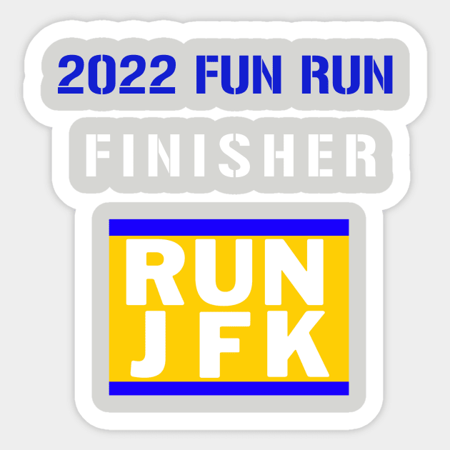 2022 FUN RUN FINISHER Sticker by JFKCUBS